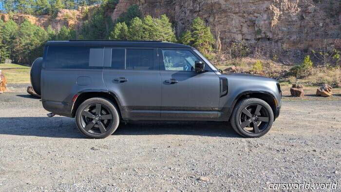 The 2026 Land Rover Defender 130 V8 Meets Your Expectations—Until You Take It for a Spin | Review | Carscoops